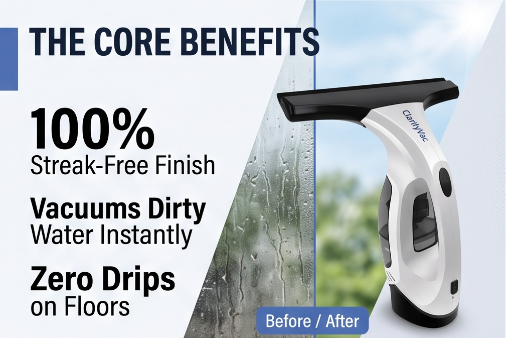 ClarifyVac™ Advanced Window Vacuum