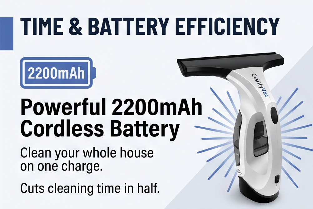 ClarifyVac™ Advanced Window Vacuum