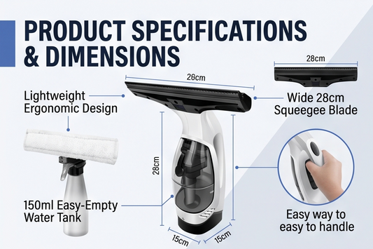 ClarifyVac™ Advanced Window Vacuum